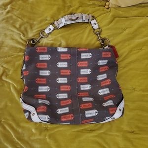 Authentic Coach Bag, with Tag Print EXTREMELY RARE & almost impossible to find.